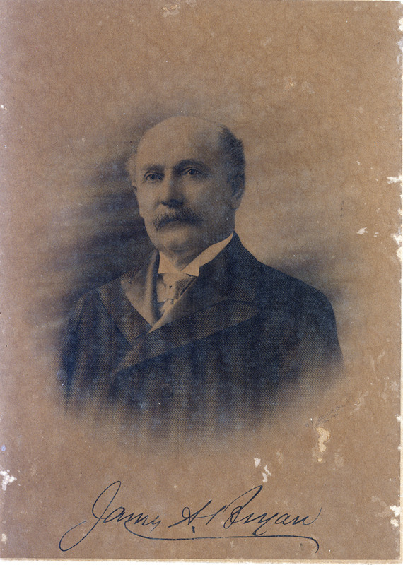 Photograph of James A. Bryan Photograph of James A. Bryan