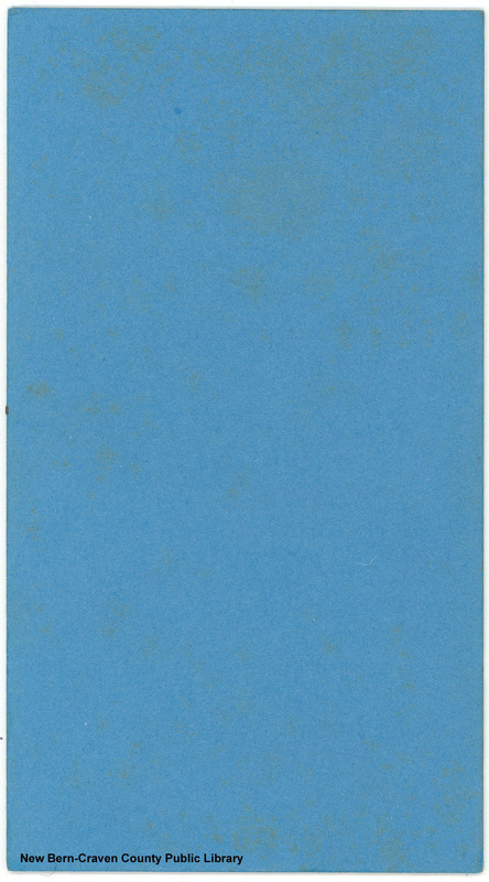 September, 1912 New Bern Cotton Oil & Fertilizer Mills Calendar September, 1912 New Bern Cotton Oil & Fertilizer Mills Calendar