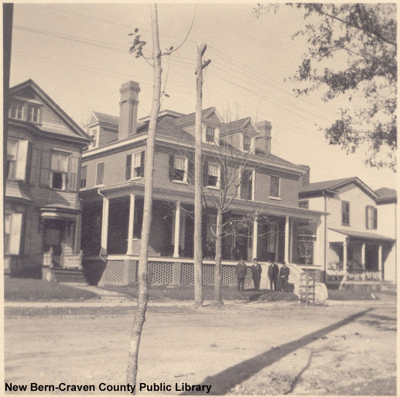 Simpson's brick house, 600 block Middle St. Simpson's brick house, 600 block Middle St.