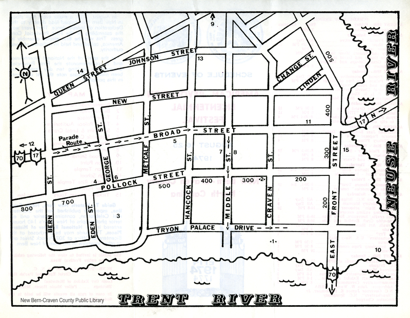 1974 Bicentennial Festival for the First Provincial Congress Program