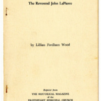 The Reverend John LaPierre