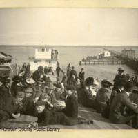Launch of the Charles G. Blades, January 1901.