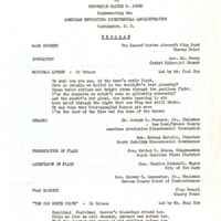 1974 Bicentennial Flag Presentation Program