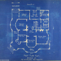 Plans and photographs, Residence of Mr. W.B. Blades, New Bern, N.C.
