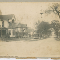 Pollock Street, 200 block, looking east