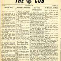 The Bear Cub, May 16, 1947