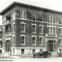 St. Luke&#039;s Hospital, northwest corner of Broad and George streets, ca. 1920