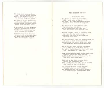 Pages 4 & 5--Rough Rhymes of a Soldier