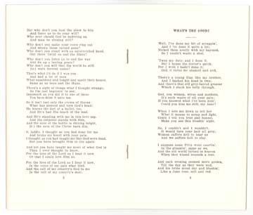 Pages 8 & 9--Rough Rhymes of a Soldier