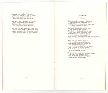 Pages 12 & 13--Rough Rhymes of a Soldier