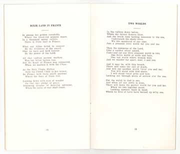 Pages 14 & 15--Rough Rhymes of a Soldier