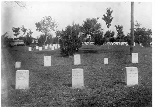 Grave of Sgt. Buck--click for more information.